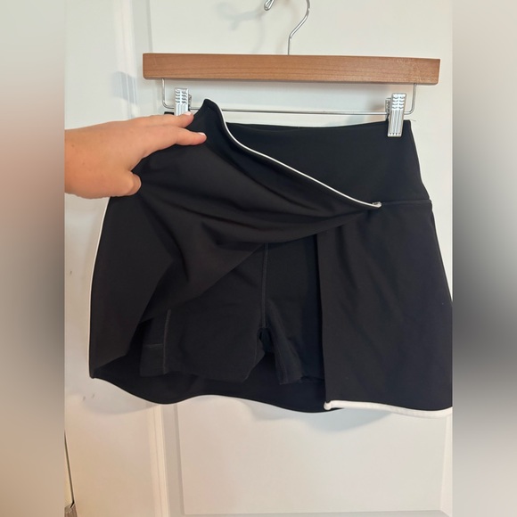 ABERCROMBIE & FITCH YPB SculptLUX Lined Wrap Skirt Skort Athletic Tennis Small - Picture 4 of 11